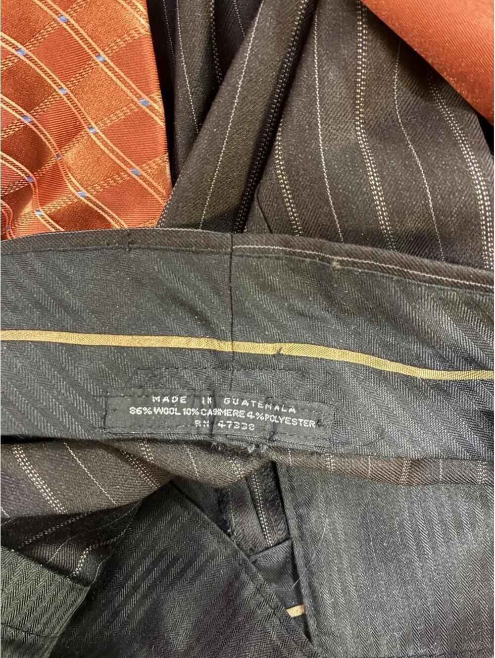 Men's Grey and Black Suit - Picture 4 of 7